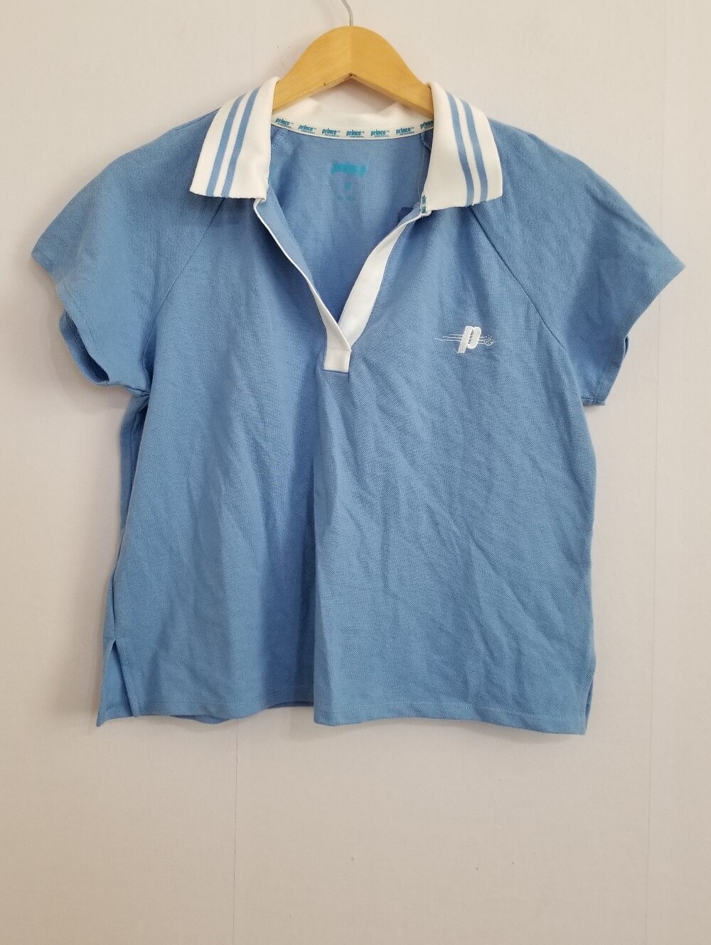 NWT Prince Pickleball Blue Polo Shirt Size Medium